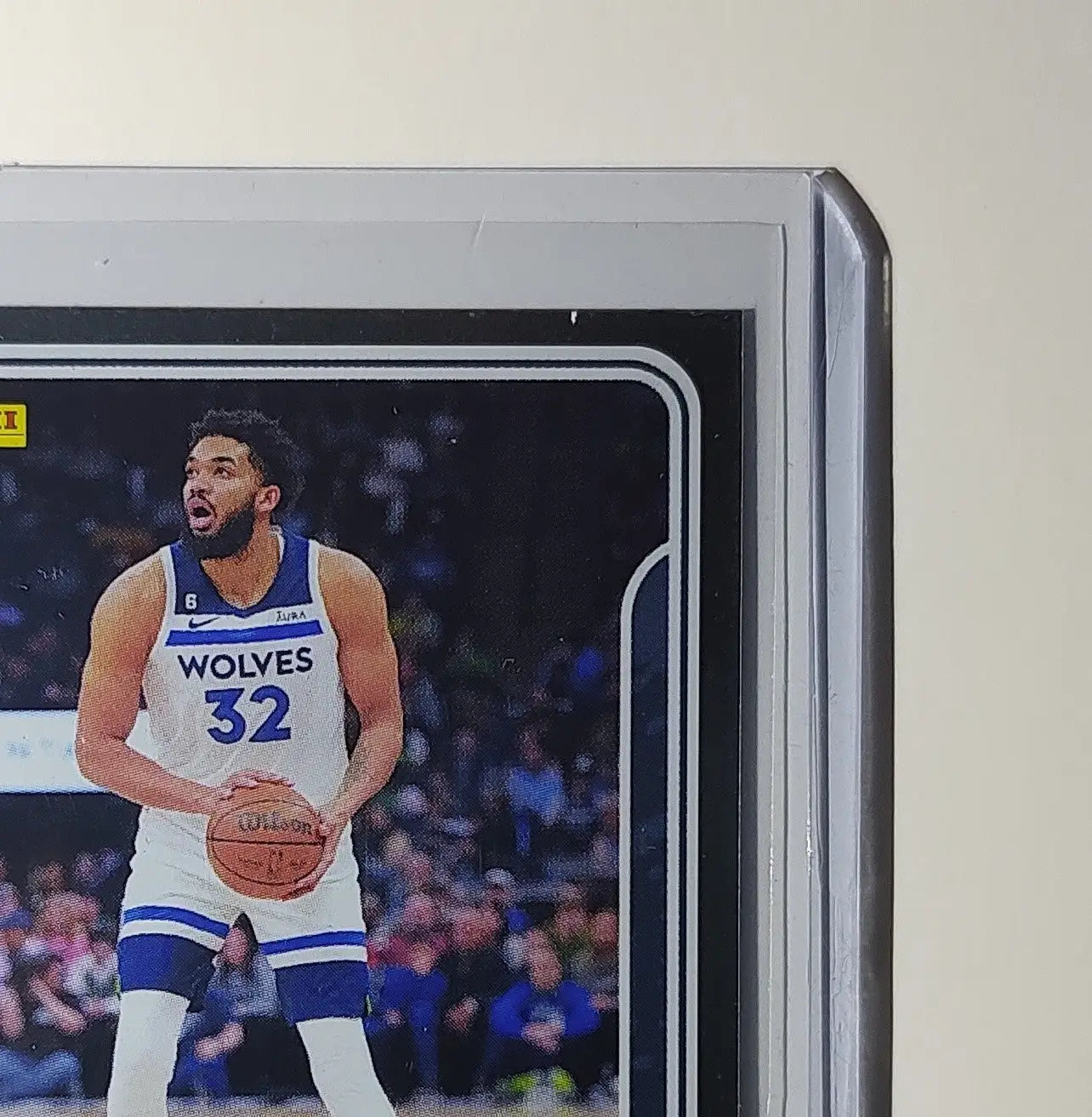 Karl-Anthony Towns 2023-24 Panini NBA Sticker Foil Card 8 Minnesota Timberwolves