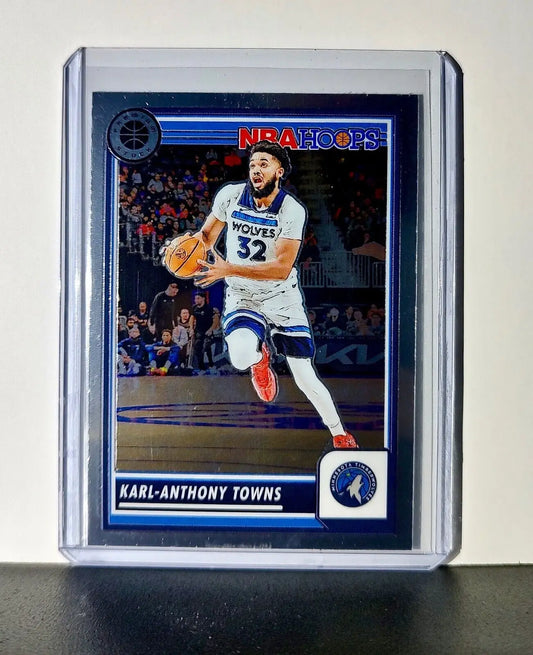 Karl-Anthony Towns 2023-24 Panini Premium Stock NBA Hoops #275 Timberwolves - Basketball Card Single