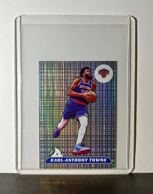 Karl-Anthony Towns 2024-25 Panini NBA #241 Foil Sticker Card New York Knicks - Basketball Card Single
