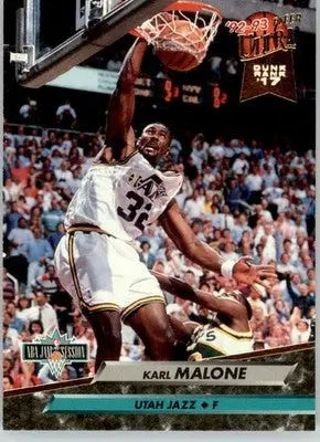 Karl Malone - 1992-93 Ultra - #217 - Basketball - Basketball Card Single