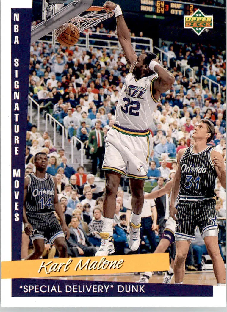 Karl Malone - 1993-94 Upper Deck - #249 - Basketball - Basketball Card Single