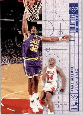 Karl Malone - 1994-95 Collector’s Choice - #397 - Basketball - Basketball Card Single