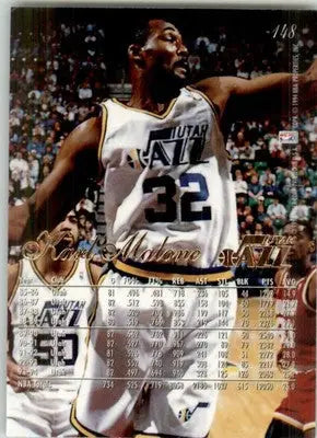 Karl Malone - 1994-95 Flair - #148 - Basketball - Basketball Card Single