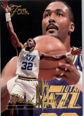 Karl Malone - 1994-95 Flair - #148 - Basketball - Basketball Card Single