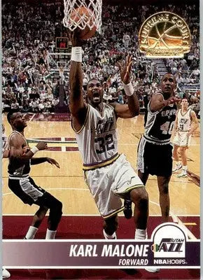 Karl Malone - 1994-95 Hoops - #SC48 - Supreme Court Basketball - Basketball Card Single