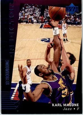 Karl Malone - 1994-95 Upper Deck - #R25 - Predictors: League Leaders Basketball - Basketball Card Single