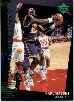 Karl Malone - 1994-95 Upper Deck - #R6 - Predictors: League Leaders Basketball - Basketball Card Single