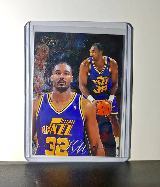 Karl Malone 1995-96 Flair NBA #138 Card Utah Jazz - Basketball Card Single