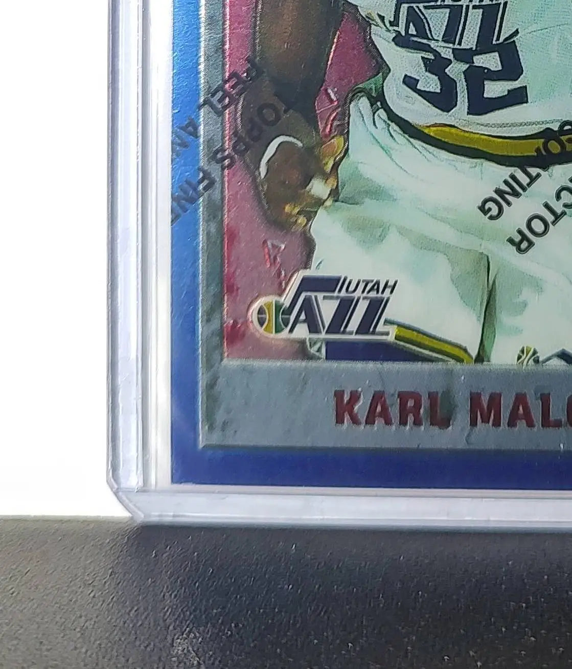 Karl Malone 1995-96 Topps Finest NBA #209 Card Utah Jazz