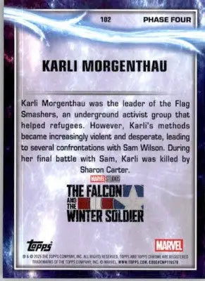 Karli Morgenthau - 2025 Topps Chrome Marvel Studios - #102 - Non_sport - Non-Sports Card Single