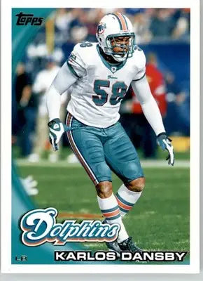 Karlos Dansby - 2010 Topps - #155 - Football - Football Card Single
