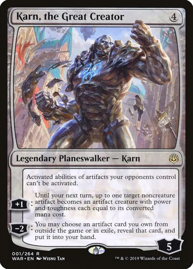 Karn the Great Creator [War of the Spark] Near Mint - TCG - MTG Single