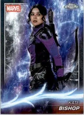 Kate Bishop - 2025 Topps Chrome Marvel Studios - #128 - Non_sport - Marvel Card Single