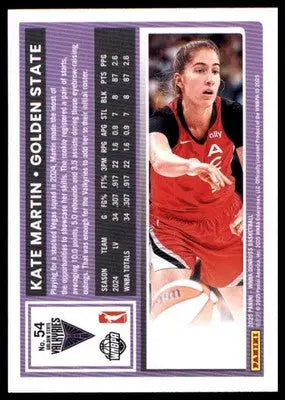Kate Martin Base Donruss WNBA 54 NM - Basketball Card Single