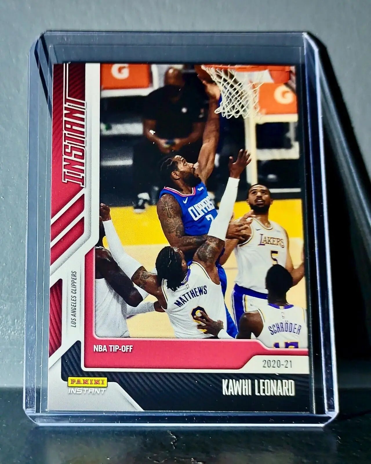 Kawhi Leonard 2020-21 Panini NBA Tip-Off #17 Basketball Card 1 of 617