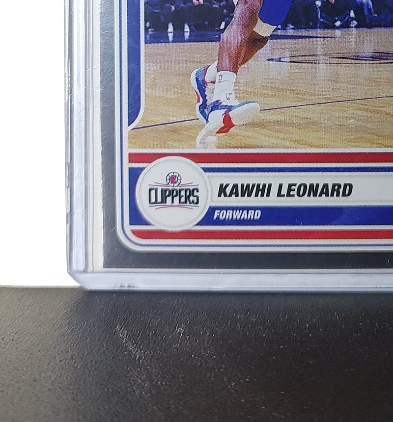 Kawhi Leonard 2023-24 Panini NBA Sticker Foil Card #5 Los Angeles Clippers - Basketball Card Single