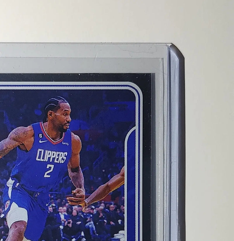 Kawhi Leonard 2023-24 Panini NBA Sticker Foil Card #5 Los Angeles Clippers - Basketball Card Single