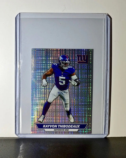 Kayvon Thibodeaux 2024 Panini NFL Sticker #314 Foil New York Giants - Football Card Single