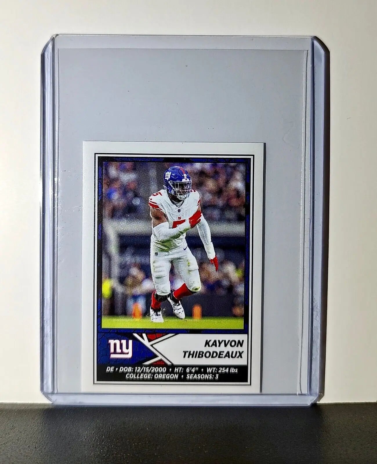 Kayvon Thibodeaux 2024 Panini NFL Sticker #322 New York Giants - Football Card Single