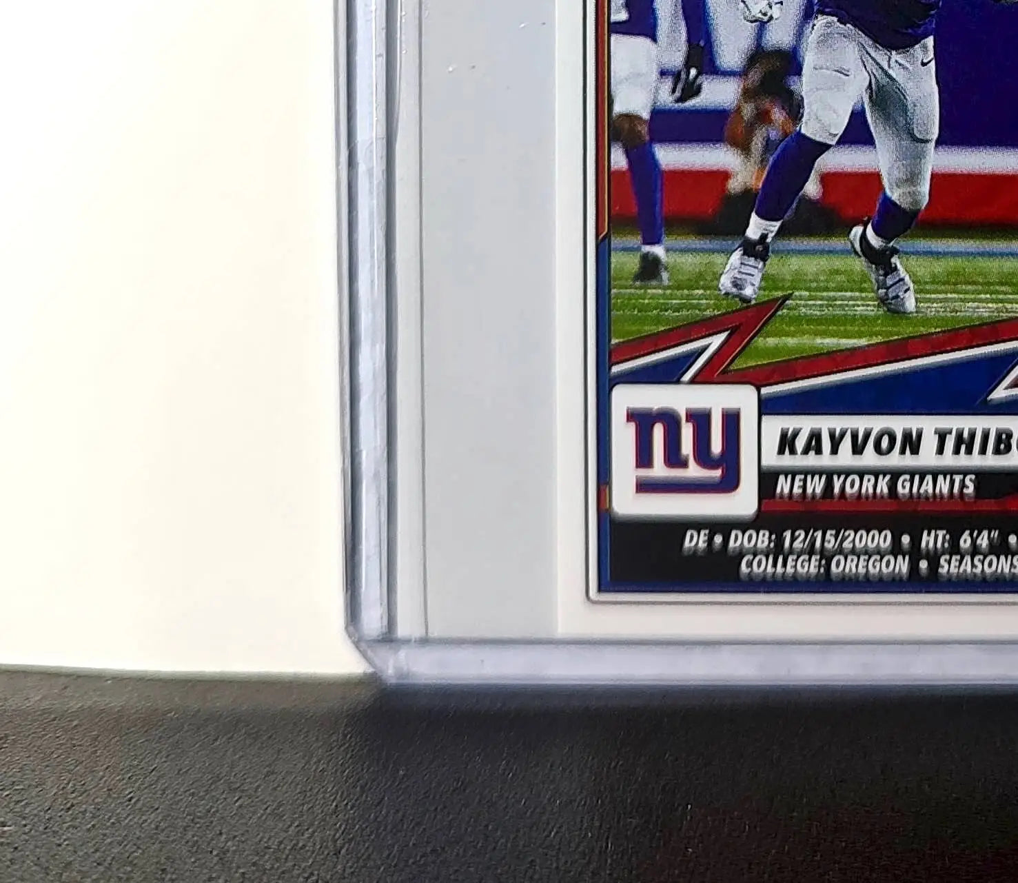 Kayvon Thibodeaux 2025 Panini NFL #321 Sticker New York Giants