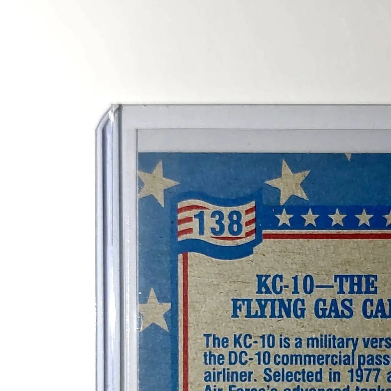 KC-10 – The Flying Gas Station 1991 Topps Desert Storm #138 Card