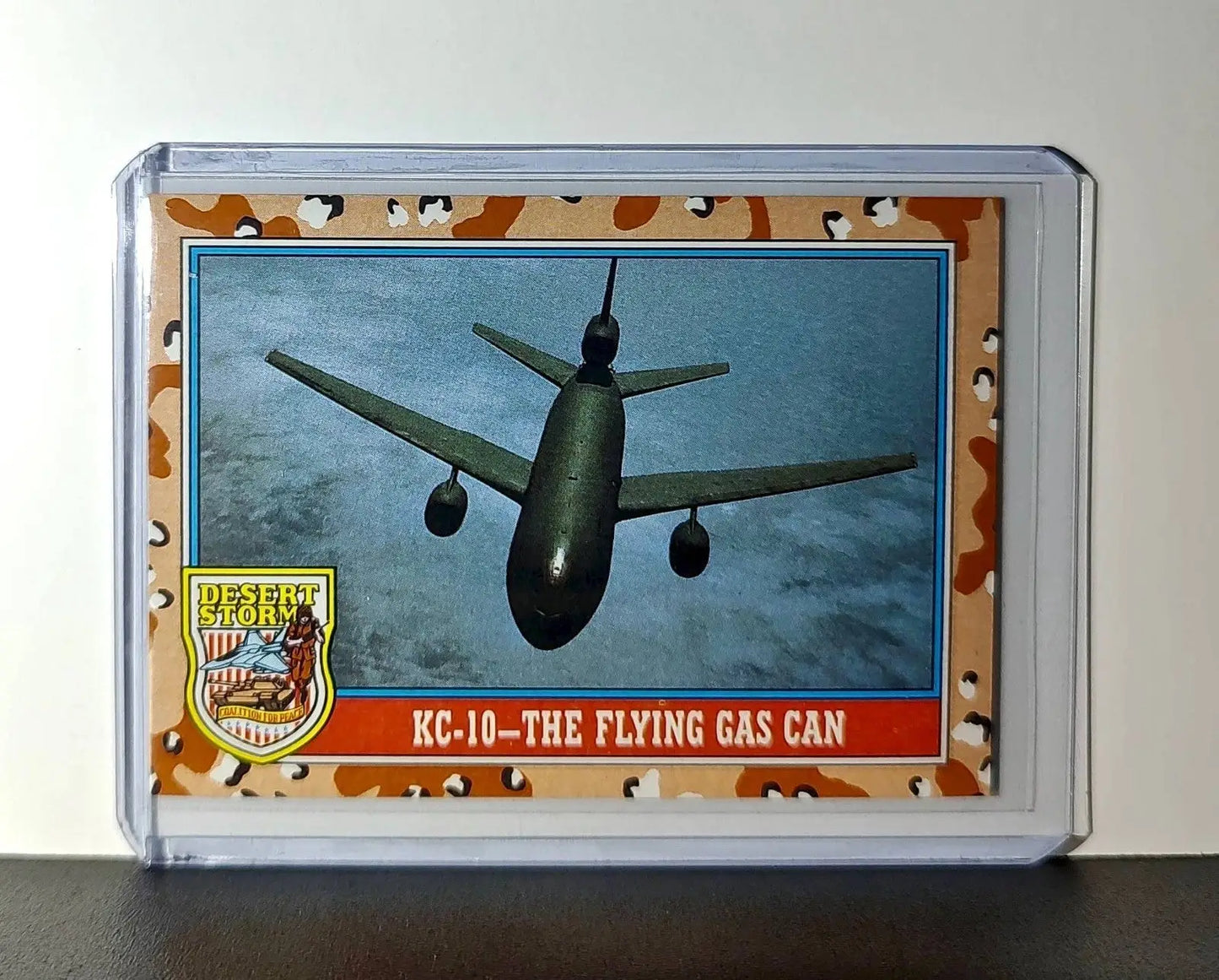KC-10 – The Flying Gas Station 1991 Topps Desert Storm #138 Card - Non-Sports Card Single