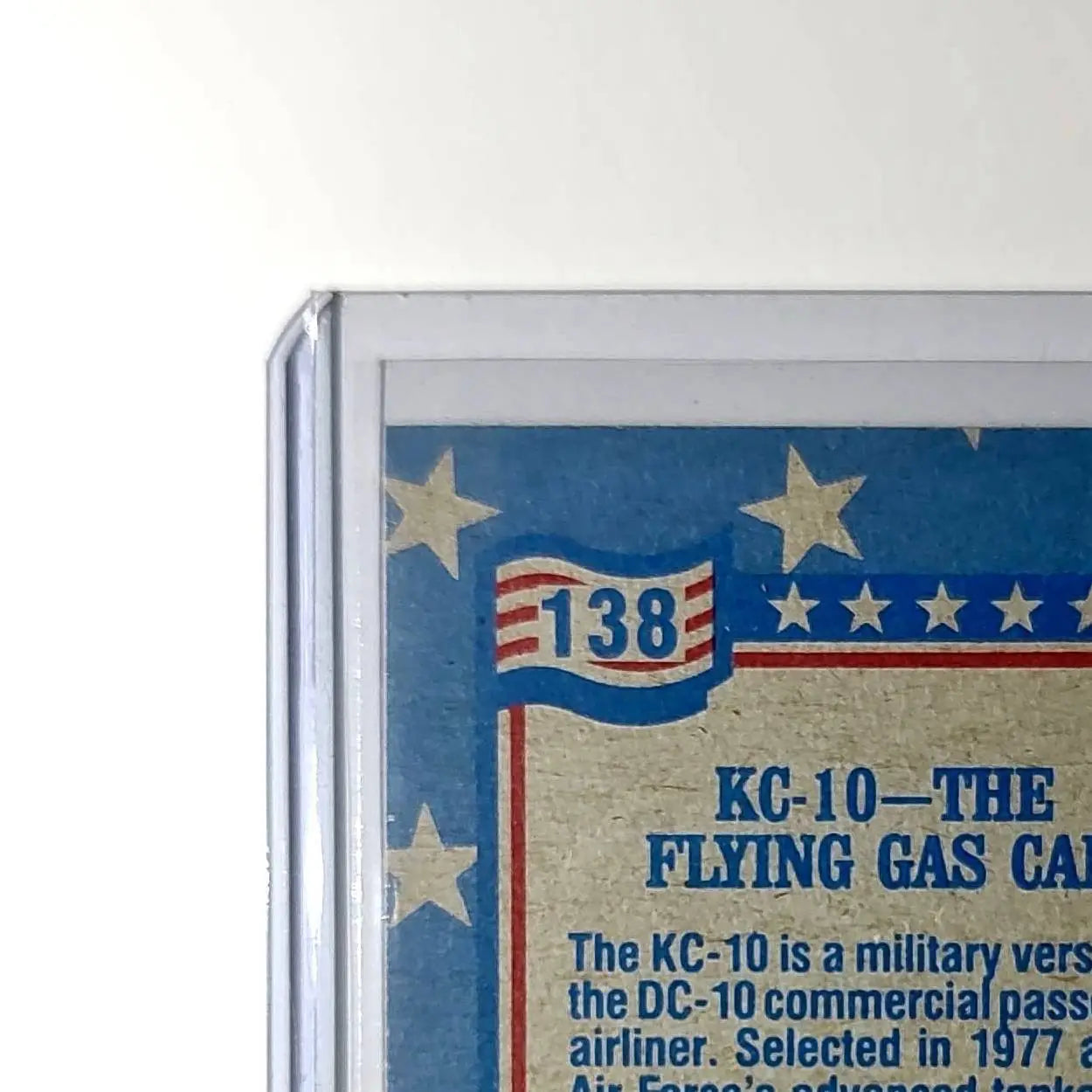 KC-10 – The Flying Gas Station 1991 Topps Desert Storm #138 Card - Non-Sports Card Single