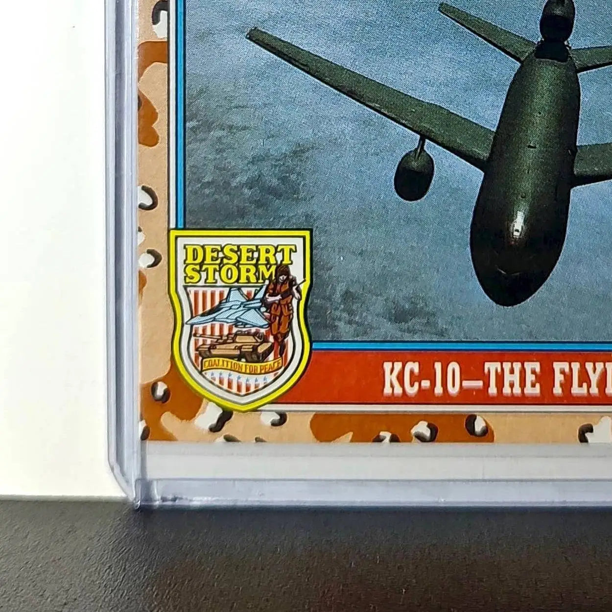KC-10 – The Flying Gas Station 1991 Topps Desert Storm #138 Card - Non-Sports Card Single