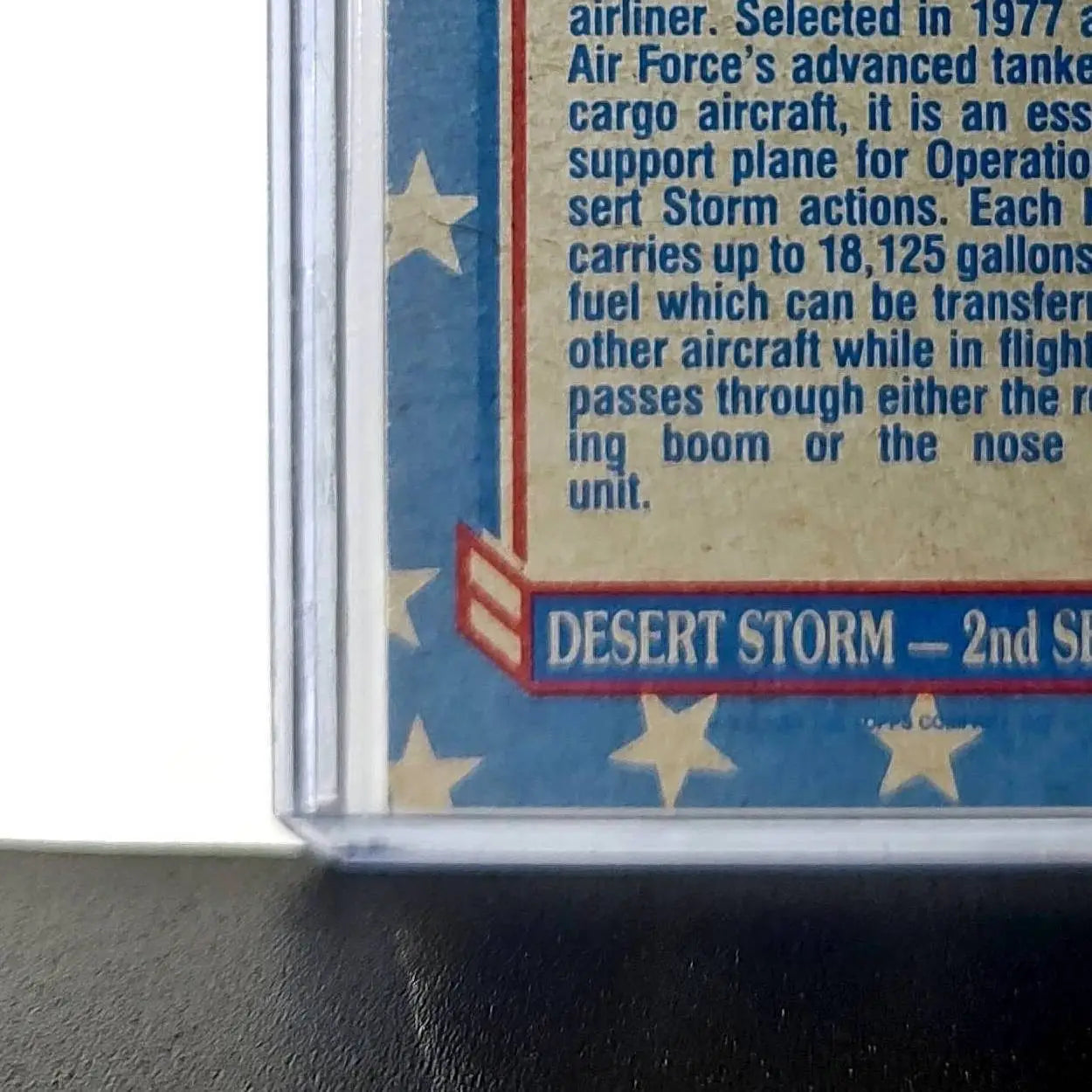 KC-10 – The Flying Gas Station 1991 Topps Desert Storm #138 Card - Non-Sports Card Single