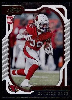 Keaontay Ingram Rookie 2022 Panini Absolute Green #177 Arizona Cardinals