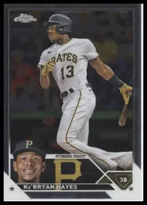 Ke’Bryan Hayes 2023 Topps Chrome #137 Pittsburgh Pirates - Baseball Card Single