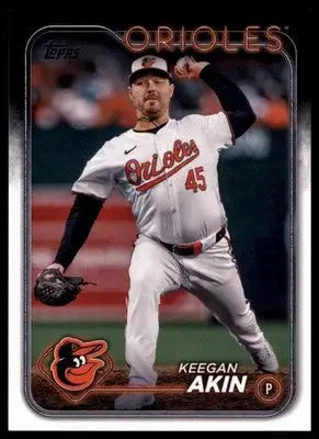 Keegan Akin 2024 Topps Update #US280 Baltimore Orioles - Baseball Card Single