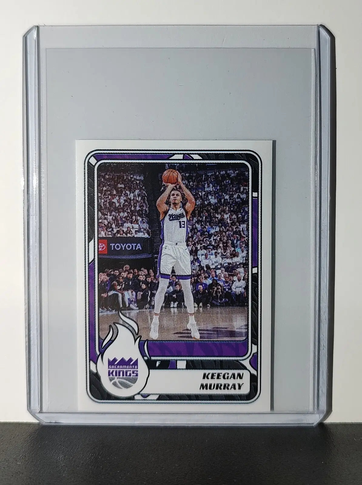 Keegan Murray 2024-25 Panini NBA #455 Sticker Card Sacramento Kings - Basketball Card Single