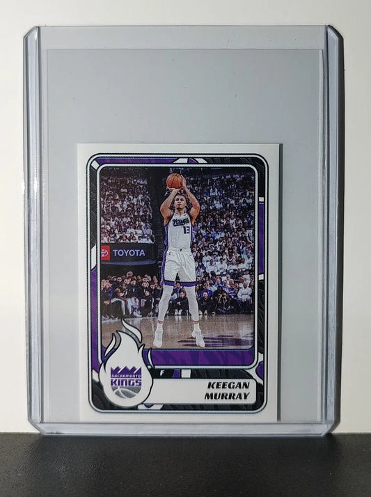 Keegan Murray 2024-25 Panini NBA #455 Sticker Card Sacramento Kings - Basketball Card Single