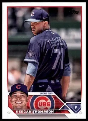 Keegan Thompson 2023 Topps #40 Chicago Cubs - Baseball Card Single