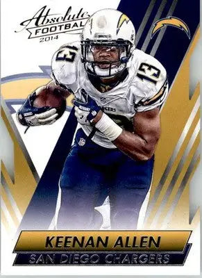 Keenan Allen - 2014 Panini Absolute - #66 - Retail Red Football - Football Card Single