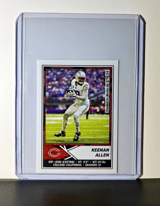 Keenan Allen 2024 Panini NFL Sticker #367 Chicago Bears - Football Card Single