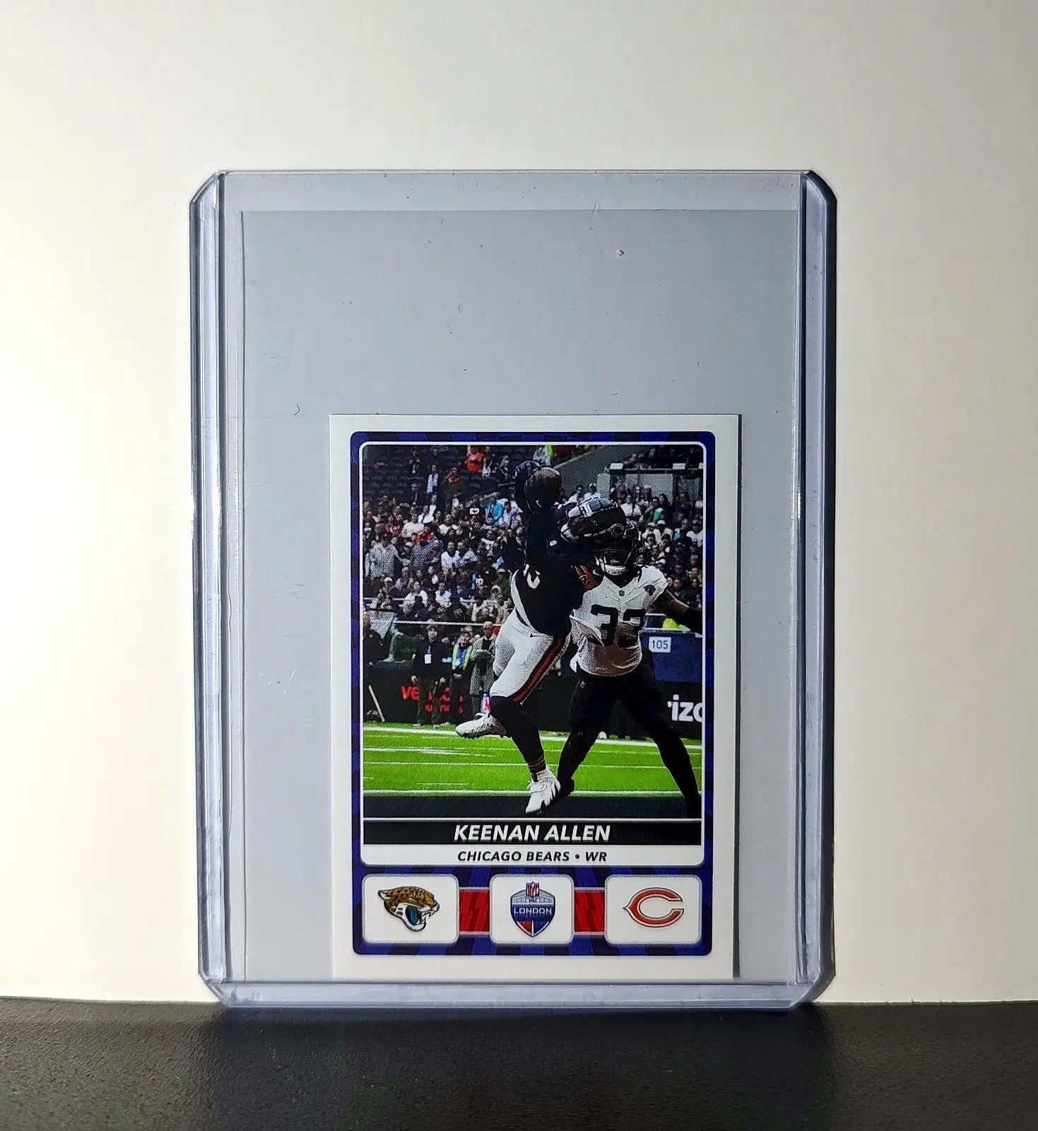 Keenan Allen 2025 Panini NFL #11 London Games Sticker - Football Card Single