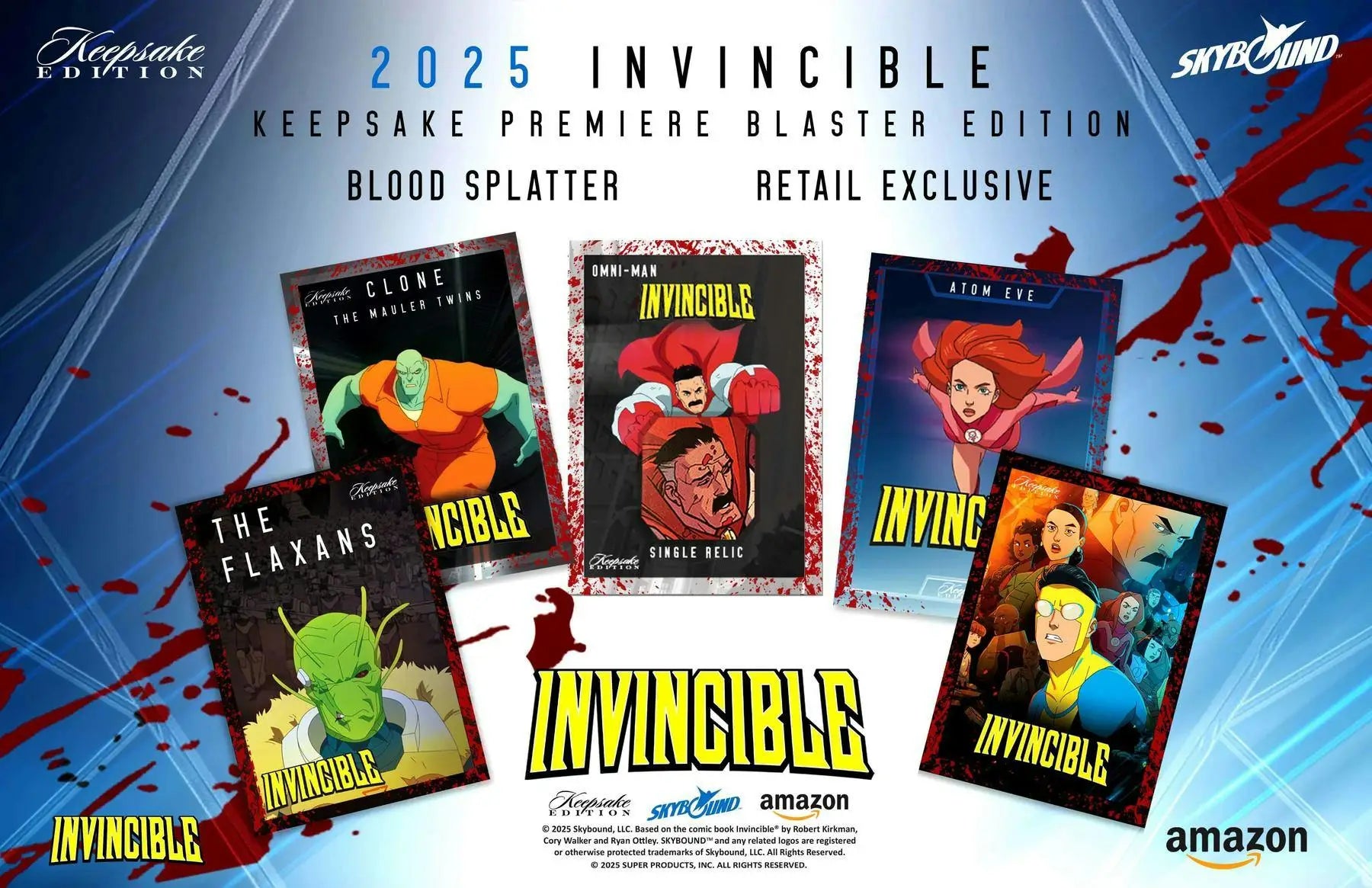 Keepsake Invincible 1st Edition Season 1 Blaster Box | Columbia Sports Cards - Sports Card Hobby Boxes