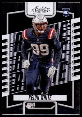 Keion White Rookie 2023 Panini Absolute Retail #170 New England Patriots - Football Card Single