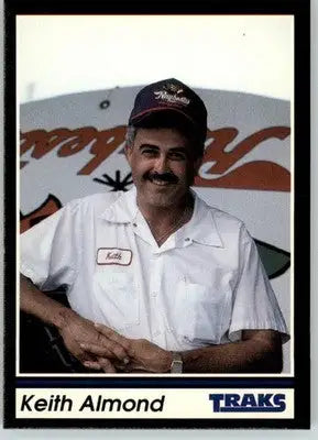 Keith Almond - 1991 Traks - #102 - RC Racing - Racing Card Single