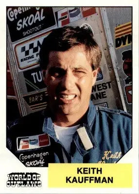 Keith Kauffman - 1989 World of Outlaws - #8 - Racing - Racing Card Single