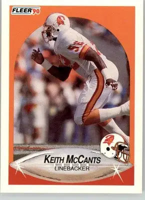 Keith McCants - 1990 Fleer Update - #U-108 - RC Football - Football Card Single