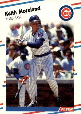 Keith Moreland - 1988 Fleer - #425b - Baseball - Baseball Card Single