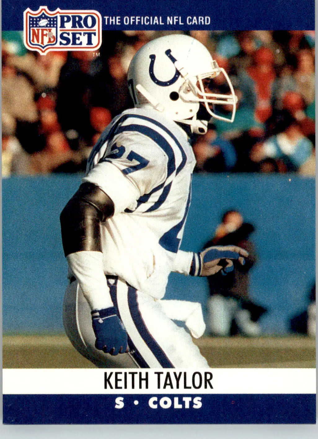 Keith Taylor - 1990 Pro Set - #525 - RC Football - Football Card Single