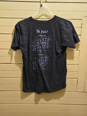 Keith Urban T-Shirt Mens Be Here Tour 2005 Calendar Graphic Navy Tee Concert - Apparel