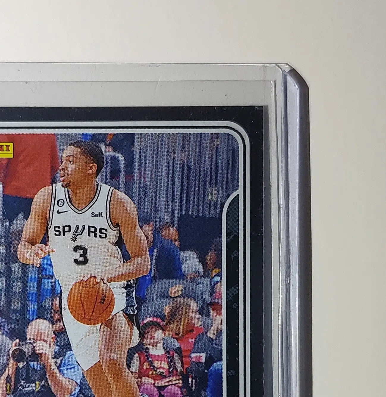 Keldon Johnson 2023-24 Panini NBA Sticker Foil Card #64 San Antonio Spurs - Basketball Card Single