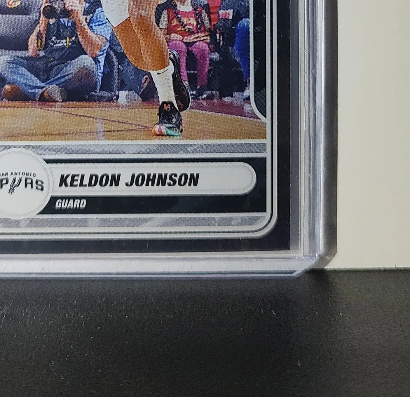 Keldon Johnson 2023-24 Panini NBA Sticker Foil Card #64 San Antonio Spurs - Basketball Card Single