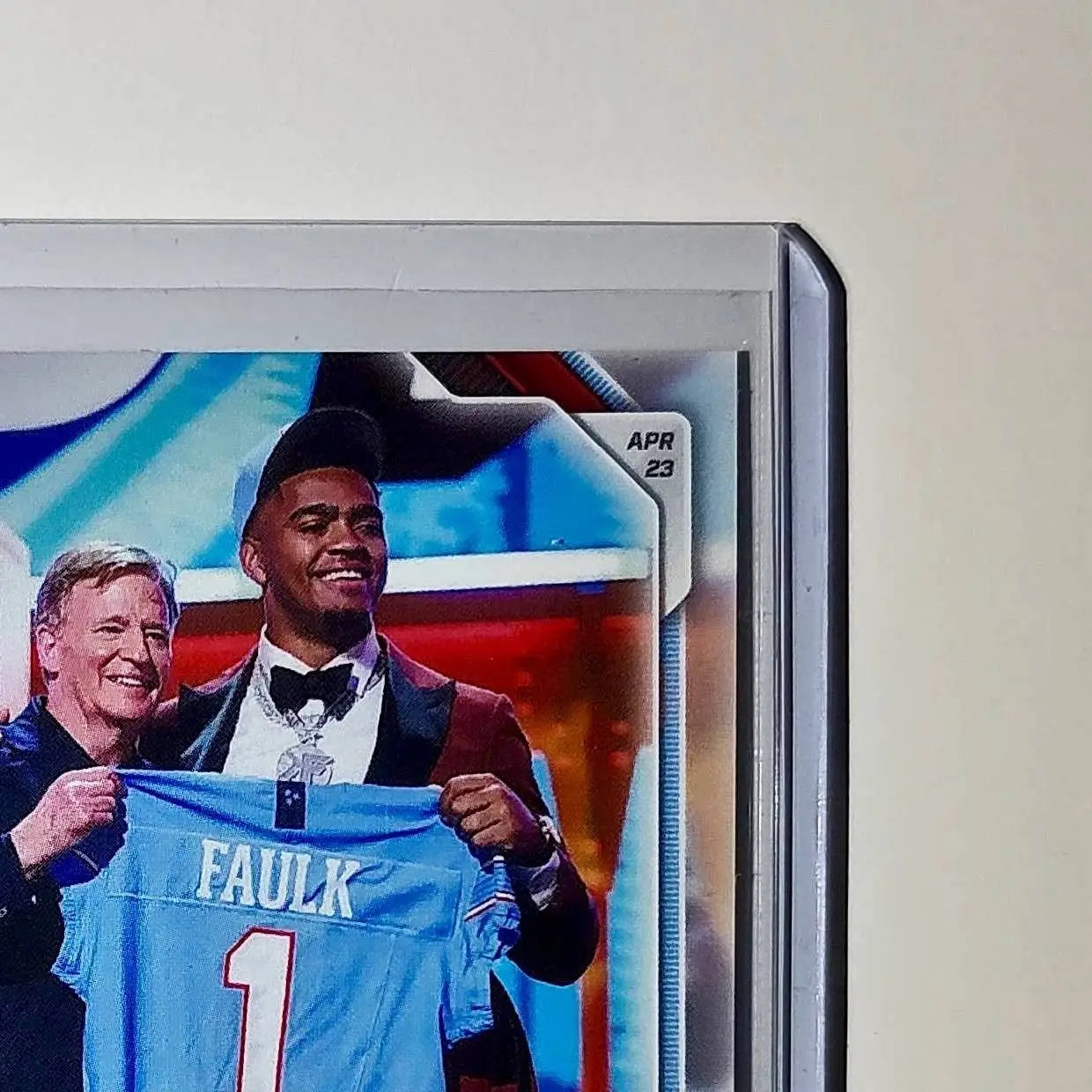 Keldric Faulk Rookie 2026 Topps Now Draft Night #KFAU Card Tennessee Titans - Football Card Single