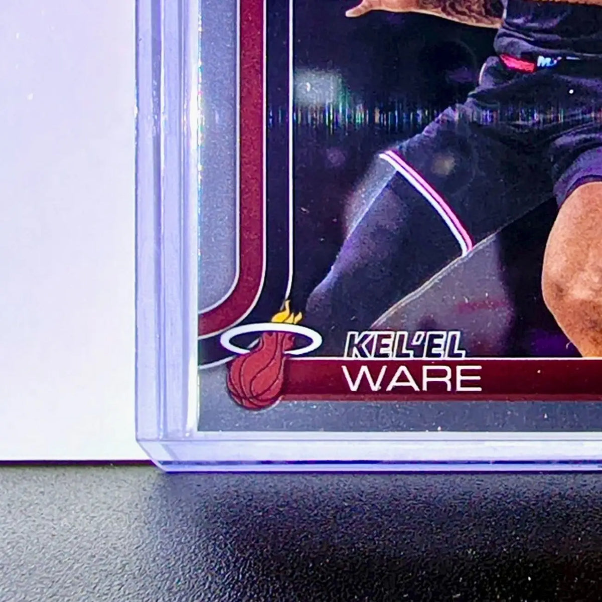 Kel’el Ware 2025-26 NBA Topps Chrome Update #112 Basketball Card Miami Heat - Basketball Card Single